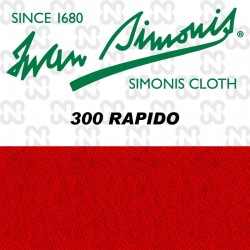 PANNO SIMONIS 300 RAPIDO 195 ROSSO  COMPOSIZIONE: 90% lana - 10%  nylon